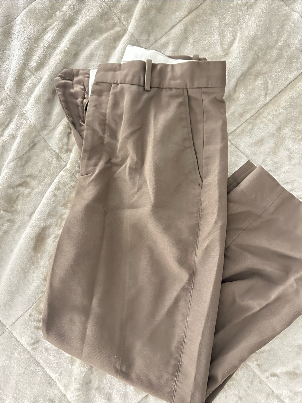 Zara Dress Pants in Taupe